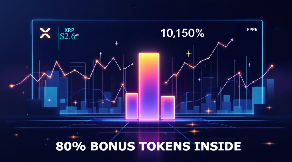 XRP Hits $2.6 Setup, DOGE’s Flashing a 285% Signal — But Analysts Say FPPE Could Blow Past 10,150% Gains First
