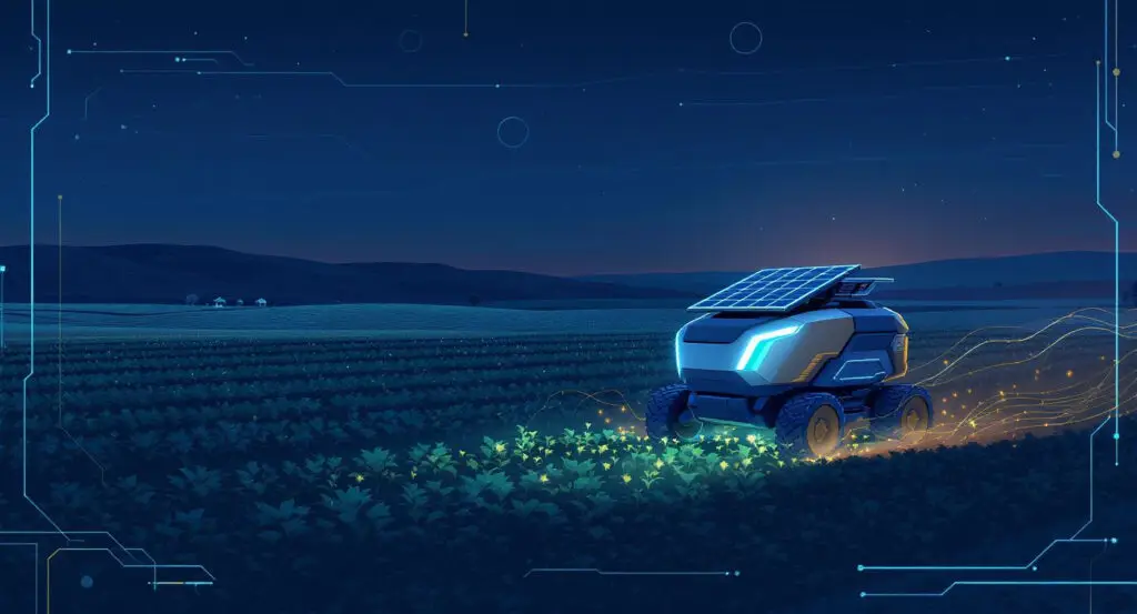 AI Robots Revolutionize Farming Solar-Powered Weed Killers Emerge