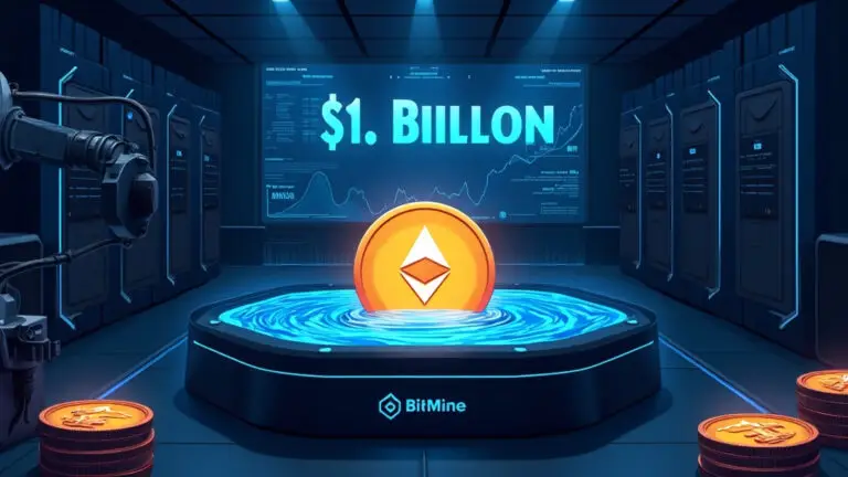 BitMine Immersion Surpasses $1 Billion in Ethereum Holdings