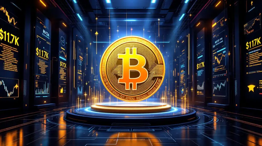 Bitcoin Hits New Record: $117K+ Amid Tech Rally