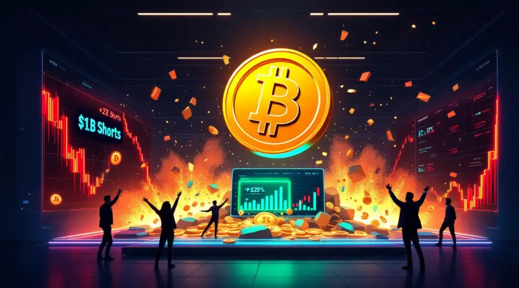 Bitcoin Pump Wipes Out $1 Billion in Crypto Shorts