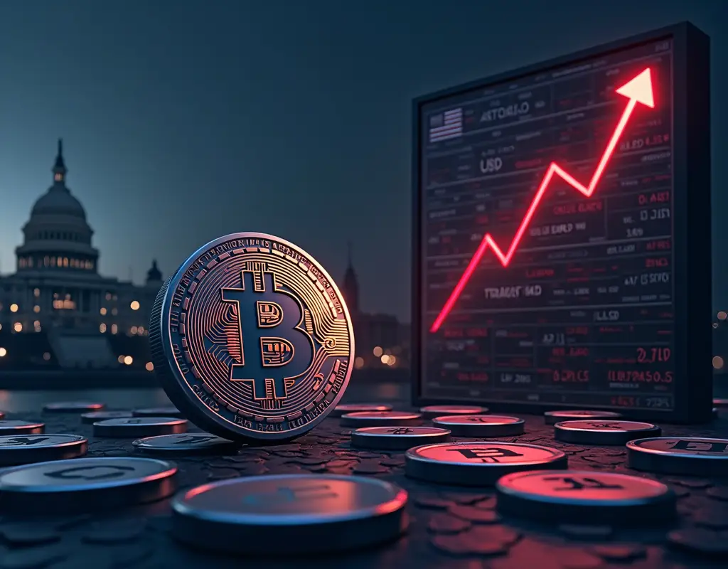Bitcoin Retreats as US Inflation Climbs Tariff Impact Eyed