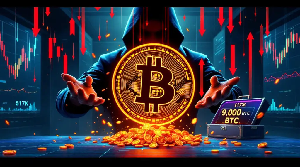 Bitcoin Slips Below $117K After Satoshi-Era Whale Offloads 9,000 BTC
