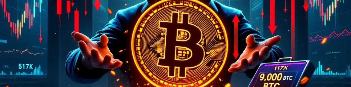 Bitcoin Slips Below $117K After Satoshi-Era Whale Offloads 9,000 BTC