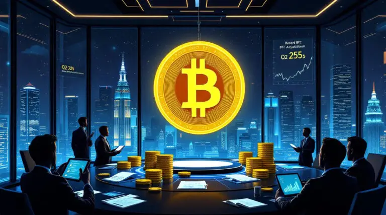 Bitcoin's Corporate Surge: Record BTC Acquisitions in Q2 2025