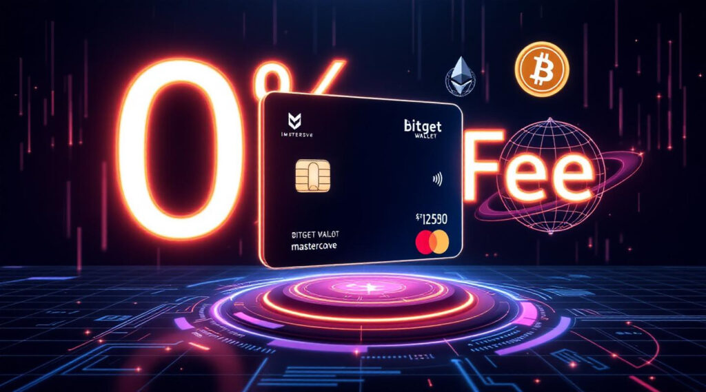 Bitget Wallet Unveils Zero-Fee Crypto Card with Mastercard and Immersve