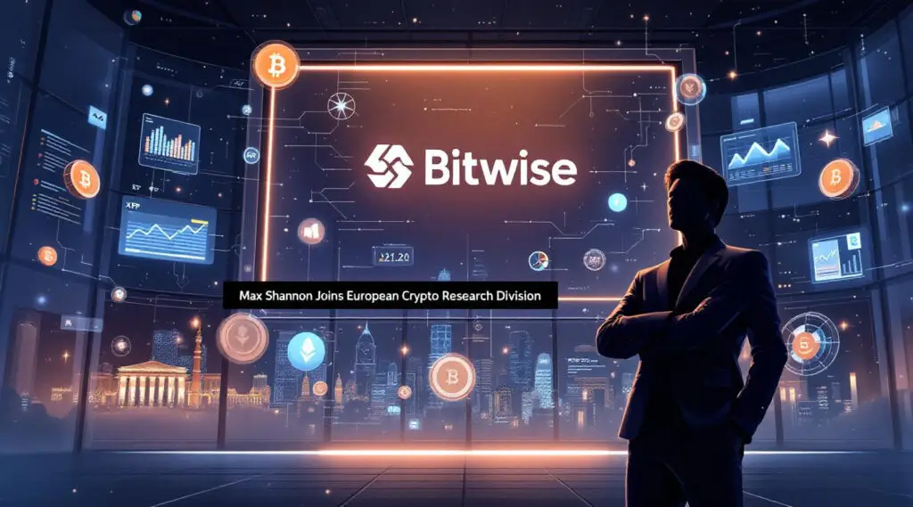 Bitwise Strengthens European Crypto Research Team with Max Shannon Appointment