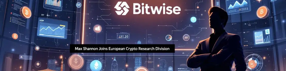 Bitwise Strengthens European Crypto Research Team with Max Shannon Appointment