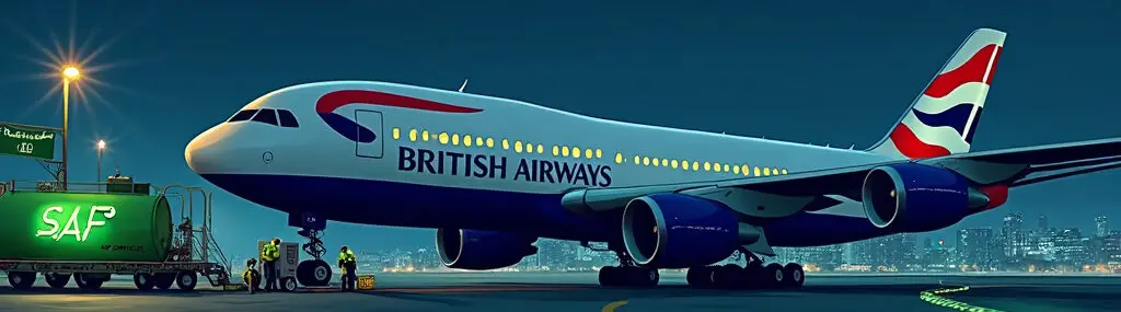 British Airways Boosts Sustainability with New SAF Deal