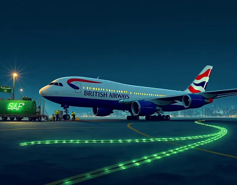 British Airways Boosts Sustainability with New SAF Deal