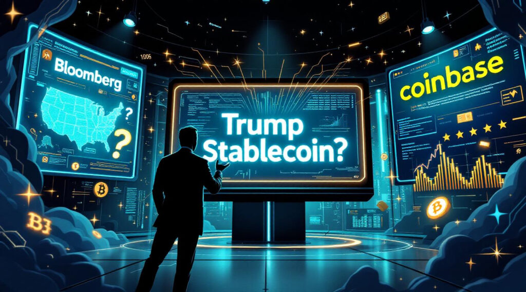 CZ Fuels Rumors of Coinbase Behind Bloomberg's Trump Stablecoin Story