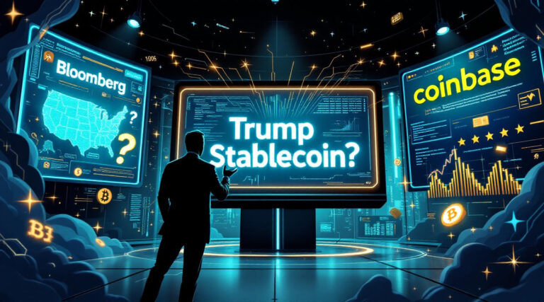 CZ Fuels Rumors of Coinbase Behind Bloomberg's Trump Stablecoin Story