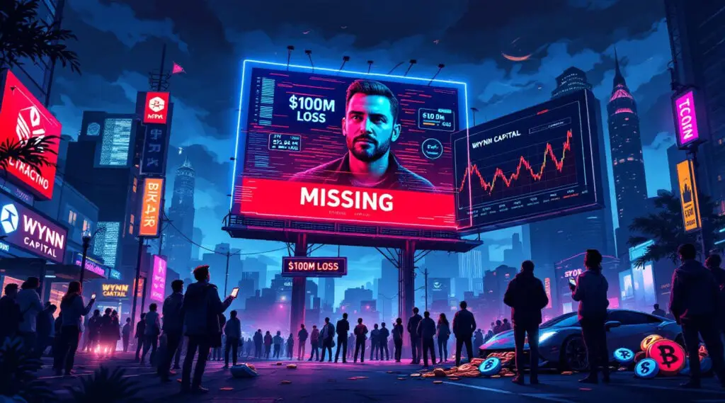 Crypto Influencer James Wynn Disappears After $100M Trading Collapse