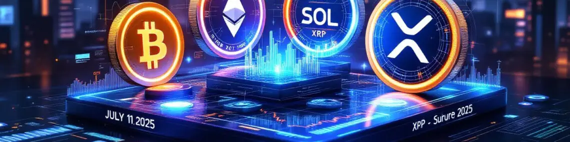 Crypto Market Analysis (July 11, 2025): BTC, ETH, SOL, XRP & More Surge