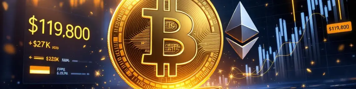 Crypto Market Analysis (July 13, 2025): BTC Nears $120K, ETH Flashes Strength, Altcoins Stir