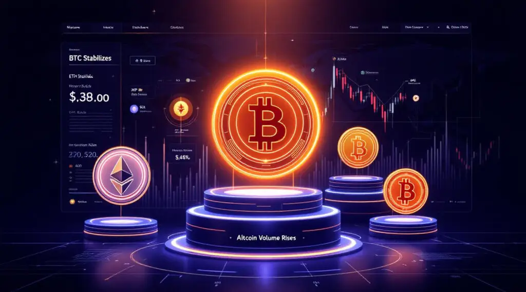 Crypto Market Analysis (July 15, 2025): Bitcoin Stabilizes, Ethereum Builds, Altcoin Volume Rises