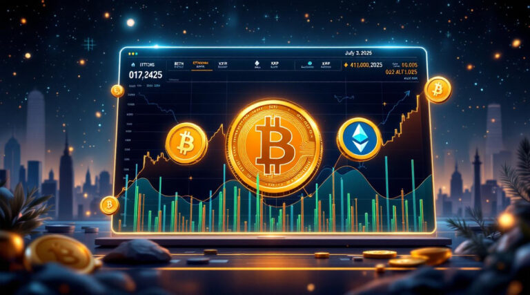 Crypto Market Analysis (July 3, 2025): BTC, ETH, XRP, ALTCOINS