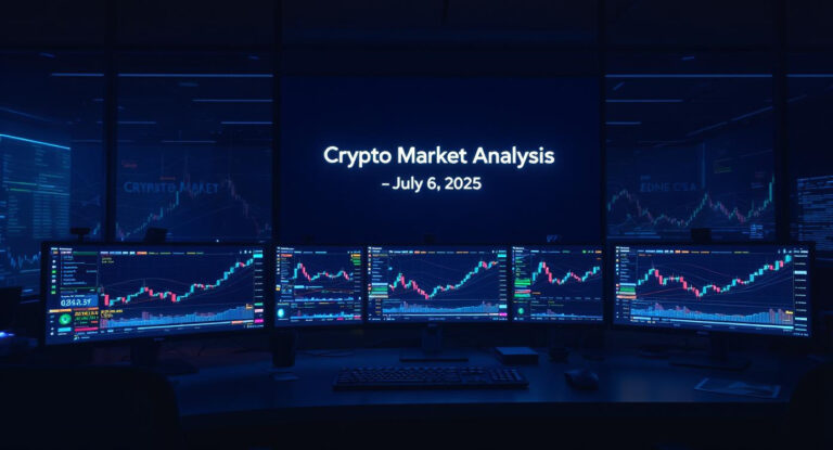 Crypto Market Analysis (July 6, 2025) BTC, ETH, XRP, ALTCOINS