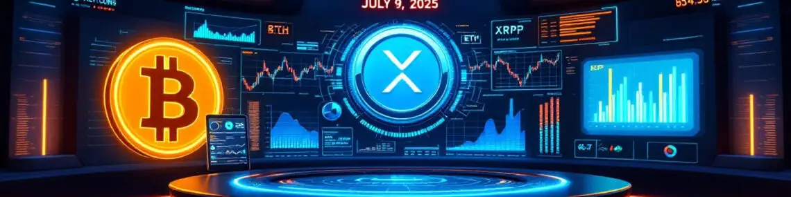 Crypto Market Analysis (July 9, 2025): BTC, ETH, XRP & Altcoins