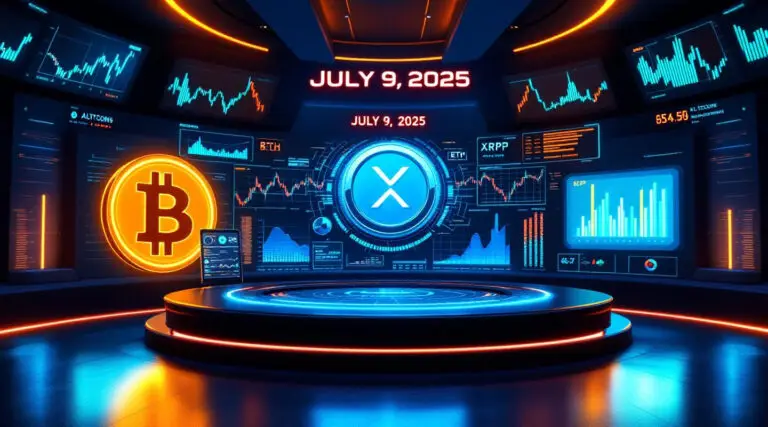 Crypto Market Analysis (July 9, 2025): BTC, ETH, XRP & Altcoins