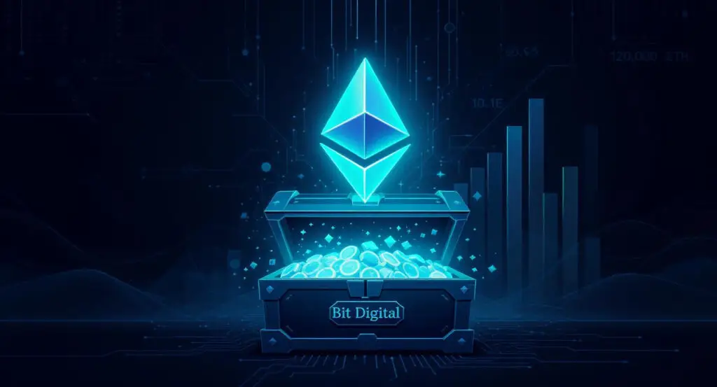 Ethereum Treasury Soars; Bit Digital Holds 120,000 ETH