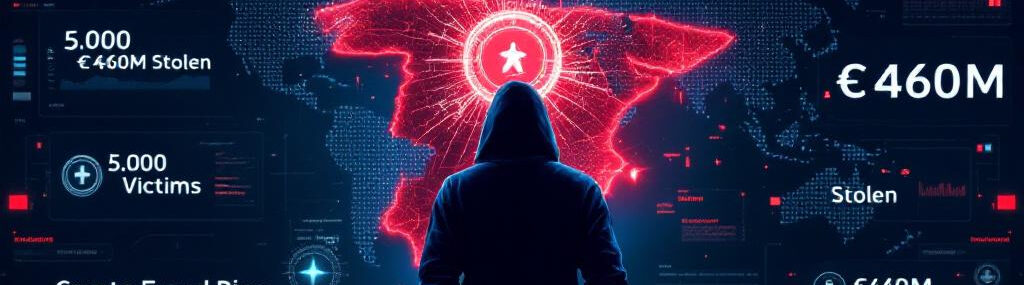 Global Crypto Fraud Ring Busted in Spain: €460M Stolen, 5,000 Victims