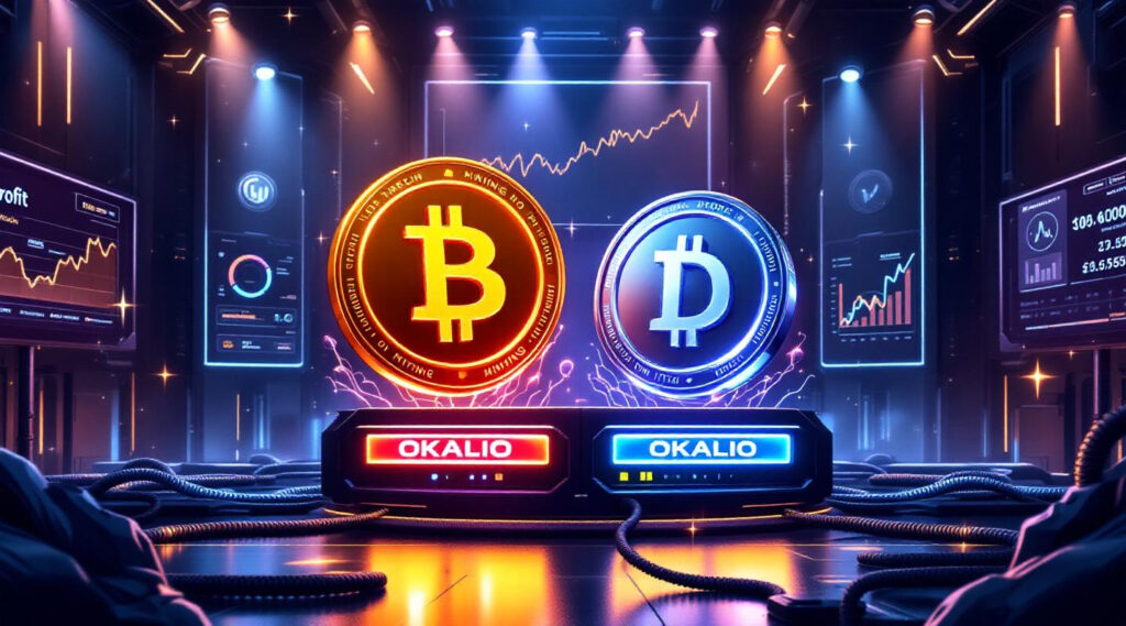 Okalio Mining Revolutionises Bitcoin and Dogecoin Earnings
