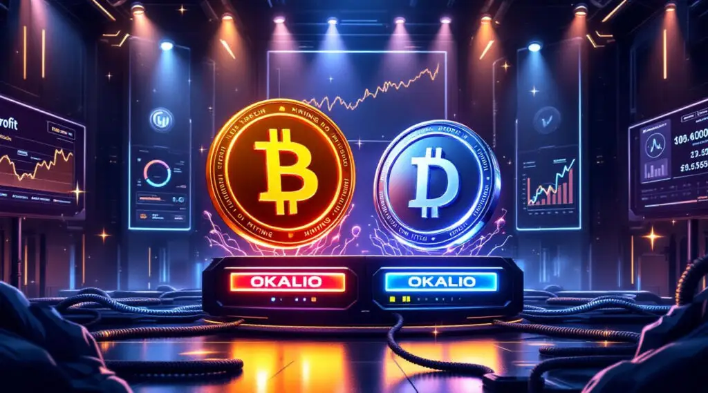 Okalio Mining Revolutionises Bitcoin and Dogecoin Earnings
