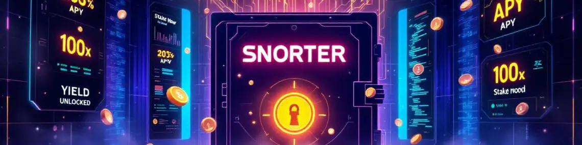 Snorter Crypto Opportunity Unlocking 203% APY and 100x Potential