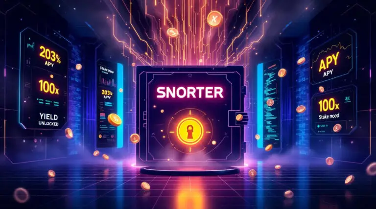 Snorter Crypto Opportunity Unlocking 203% APY and 100x Potential