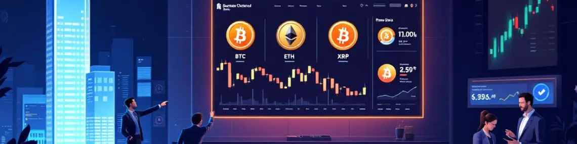 Standard Chartered Launches Crypto Trading for Institutional Clients