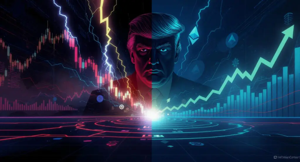 Trump's Tariffs Jolt Crypto Markets Short-Term Jitters, Long-Term Optimism