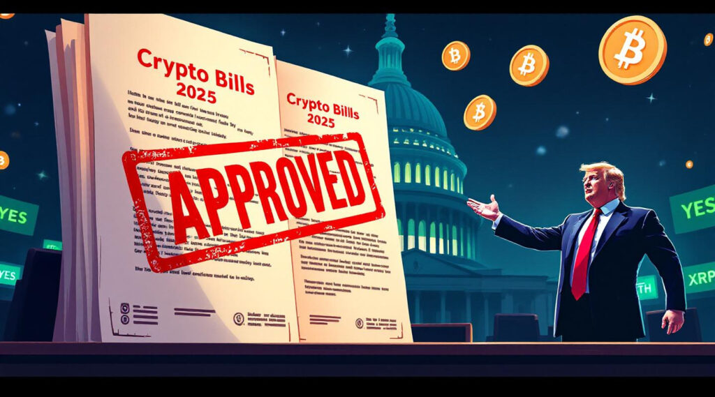 US Crypto Bills Advance House Ends Record Stalemate With Donald Trump