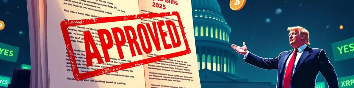 US Crypto Bills Advance House Ends Record Stalemate With Donald Trump