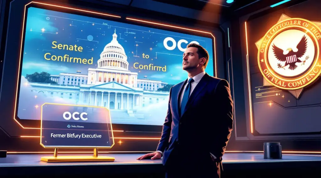 US Senate Confirms Ex-Bitfury Exec Jonathan Gould to Lead OCC