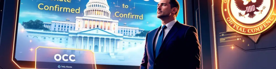 US Senate Confirms Ex-Bitfury Exec Jonathan Gould to Lead OCC