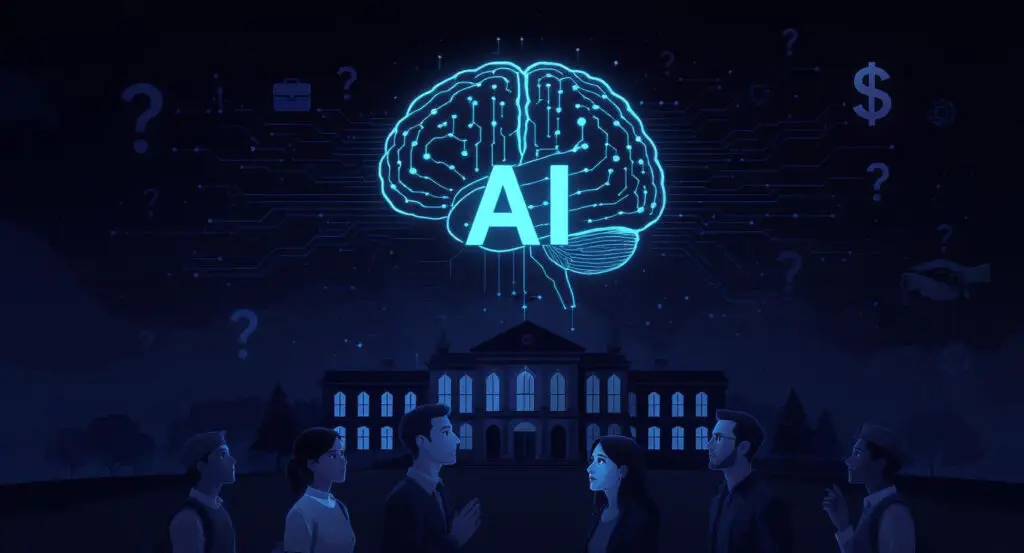 AI and Education Heightened Anxiety Over College Value and Future Jobs
