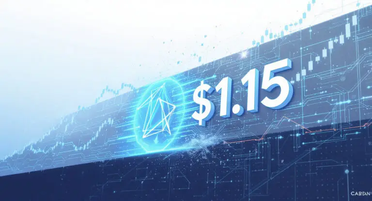 Cardano's Price Battle With the $1.15 Resistance