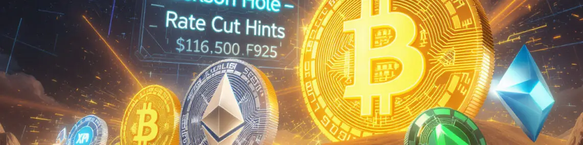 Crypto Market Analysis (August 22, 2025): Bitcoin and Ethereum Lead Broad Crypto Rebound Following Dovish Fed Comments