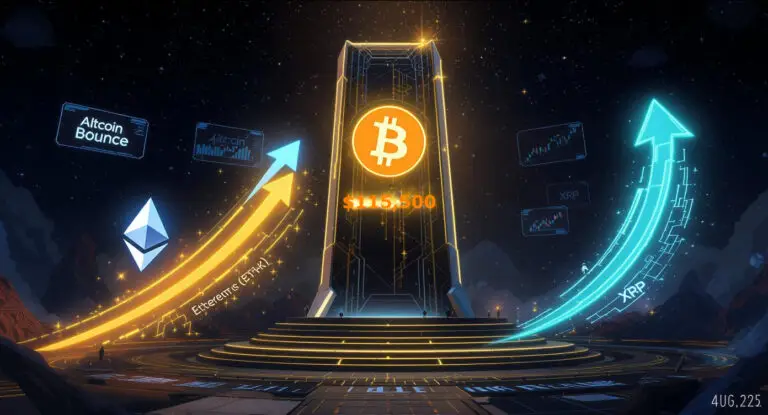 Crypto Market Analysis (August 4, 2025) BTC Holds Near $115K, ETH & XRP Lead Altcoin Bounce