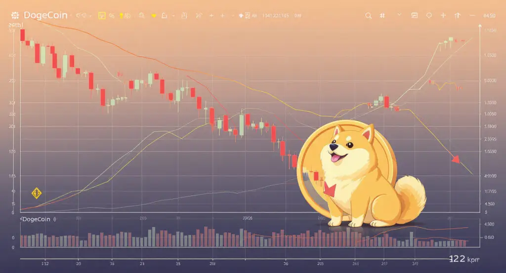 Dogecoin Price Declines and Technical Indicators Point to Dips