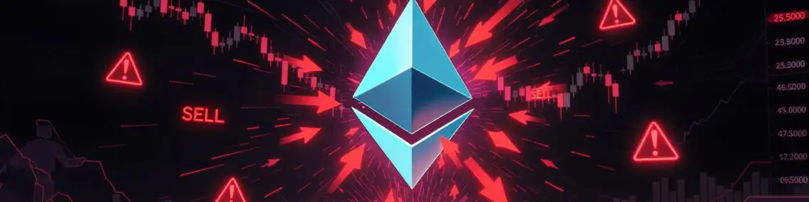 Ethereum Price Warning Signs Sell-Pressure Hits Historic Highs