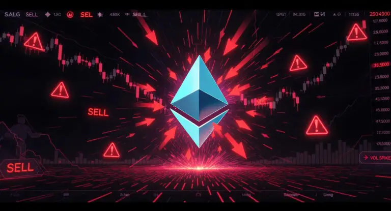 Ethereum Price Warning Signs Sell-Pressure Hits Historic Highs