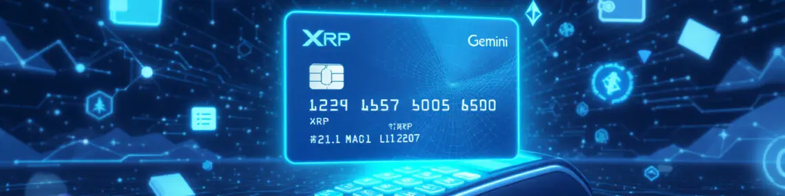 Gemini Launches XRP Credit Card, Expanding Its Offerings