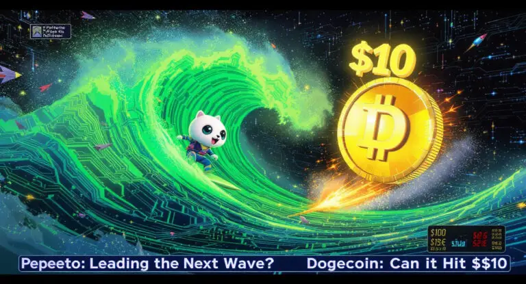 Meme Coin Mania Will Pepeto Lead the Next Wave, or Can Dogecoin Reach $10