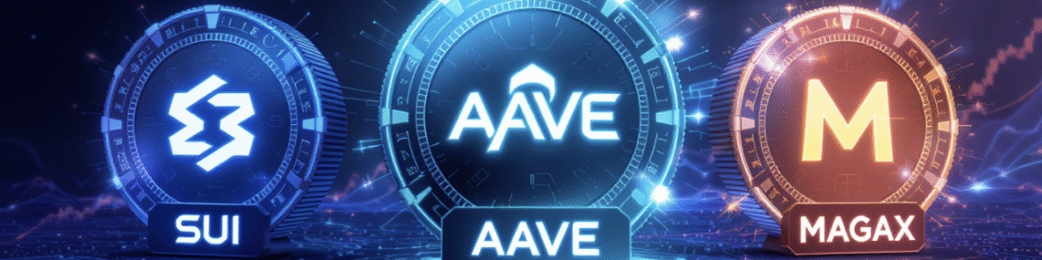 Sui (SUI) vs Aave (AAVE) vs Moonshot MAGAX (MAGAX): Which Is the Go-To Money Maker for Investors This September?