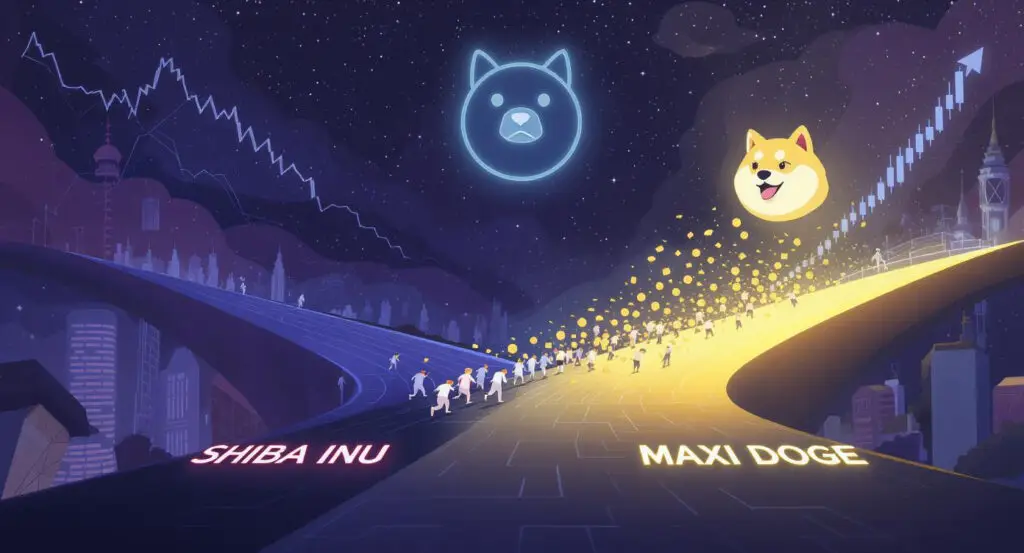 Shiba Inu Investors Shift Maxi Doge Next Meme Coin Star