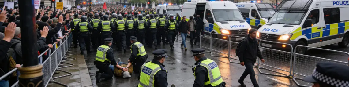 UK Arrests Surge After Protest Against Palestine Ban