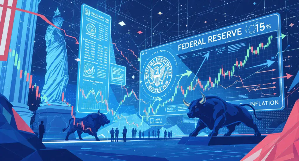 US Stock Market Reacts to New Fed Inflation Data