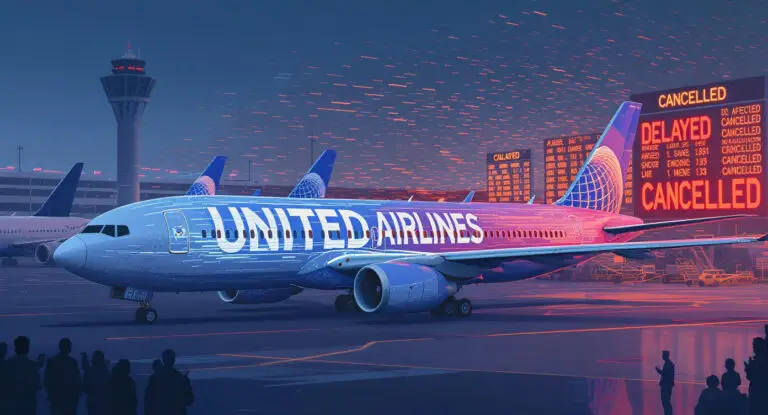 United Airlines Grounded Nationwide Tech Glitch Causes Delays and Cancellations